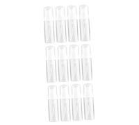 12 pièces bouteille de savon de bouteilles de distributeur de savon en mousse récipient transparent mousse de lavage du visage distributeur de mousse conteneur moussant visage crème cosmétique pompe r