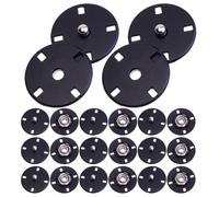 12 Pièces Boutons-pression Cachés Ronds Plats 0.91 Pouce | Fermeture Invisible sans Accrocs, Surface Polie et Lisse, pour Couturiers et Modélistes