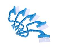 12 Pièces Brosse de Nettoyage Poils Nylon Haute Densité | Poignée Ergonomique Confortable, Design Portable, pour Persiennes, Intérieur Voiture et Patios