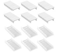 12 Pièces Cache-Fentes Pour Tableau Electrique, Cache Tableau Electrique, Cache-Trous Modulaires Pour Boîtier À Fusibles, Compatible Avec Legrand, Hager, Schneider Etc.