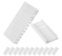 12 Pièces Cache Tableau Electrique, Extensibles à 12TE Compatibles F-Tronic, Hager, Hensel Cache aveugle pour tableau de distribution