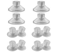 12 pièces Caravane auvents ventouses Camping-Car auvents Ventouse Fix,pour Camping-Car Van auvent,avec Sac de Rangement (45 mm*8 pièces/60 mm*4 pièces)