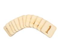 12 Pièces Carte Jalon Plaque Mensuelle Bébé En Bois Bébé Autocollants d Étape Cartes Infantiles Mensuelles Âge Mensuel Cd Fille Nouveau Née Panneau Sandwich En Bois Massif