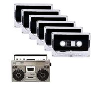 12 pièces Cassettes de Musique,Cassettes Audio vides,Cassette Vierge,Cassette Musicale,Cassettes de Musique vides,Cassettes Audio à Faible,60 Minutes, adapté aux réunions, séminaires, Musique, etc.