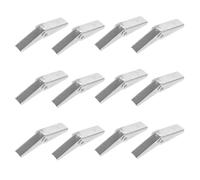 12 Pièces Cheville pour Cloison Sèche M6 en Fer Galvanisé | Fixation pour Plaques de Plâtre, Installation Facile, Usage Diy, Argenté, pour Mobilier et Machines