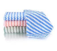 12 Pièces Chiffons de Nettoyage en Microfibre, Lingettes de Nettoyage Réutilisables, Microfibre Chiffons Torchons de Nettoyage Poussiere Serviettes pour Cuisine Voiture Verre Vitre Maison