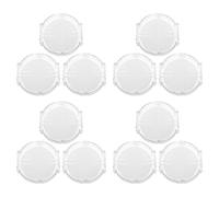 12 Pièces Cire à Fil en D'abeille avec Boîte Plastique Blanche | Lubrification de Fil Portable, pour Couture à Main et Quilting, Accessoire pour Hobbyistes et Couturiers