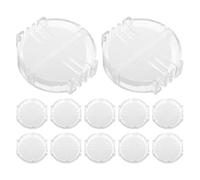 12 Pièces Cire pour Fil à Coudre Blanche, Conditionneur | Broderie et Couture à Main, Renforce la Fiabilité du Fil, Format Compact, Facile à Ranger