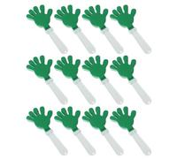 12 Pièces Clapet de Fête en Plastique, pour Sport et Extérieur | Accessoire Léger, Volume Modéré, Facile à Transporter Utiliser, pour Garçon et Filles et Adultes