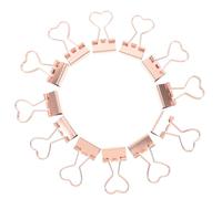 12 Pièces Clips de Correction de Documents Métal, Pince Serrage | Papier et Photos, Usage Maison ou inition Polie, Couleur Solide, Prise Ferme