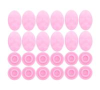 12 Pièces Clips Magnétiques pour Bavoir Rose en Plastique | Fixation Discrète pour Numéros, Compacte et Sûre, pour Maillots, Courses sur Route, Marathons