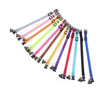 12 Pièces Collier de Chèvre en Nylon avec Clochette, Anti-Perte, à | Moutons et Bétail, Son Clair pour Suivi, Usage Ferme et Montagne, Boucle Métallique Intégrée Couleur Aléatoire
