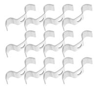 12 Pièces Collier de Fixation de Tubes M Double Face 10mm | Fixation Stable, Serrage Fiable, Aspect Argenté Soigné, pour Tube, Montage Simple, Anti-fuite
