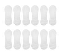 12 Pièces Couches Lavables en Tissu Forme Arachide pour -né Blanc | Mousseline Douce, Ajustement Près du Corps, Usage Voyage et Change, pour Peau de Garçon Fille
