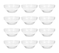12 Pièces Coupelle en Verre pour Masque Bol Mélangeur Léger