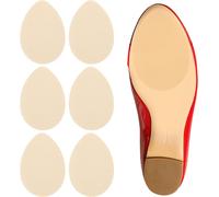 12 Pièces Coussinets Antidérapants Autocollants Pour Chaussures À Talons Hauts, Auto-Adhésifs Semelles Antidérapantes Pour Le Dessous Des Chaussures Pour Hommes Et Femmes (Translucide)