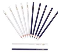 12 Pièces Craie Couture, Crayon Stylo Tissu, Marqueur pour Couture Stylo Marqueur en Tissu Crayons de Coutur Stylo Effaçables De Dessiner Feutre Marque Pour Couture, Notes, Bricolage (2 Couleurs)