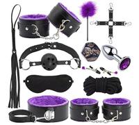 12 PièCes Cuir Lisse Confortable Et Lisse Ceinture D'EntraîNement Sportif En Nylon, Accessoires D'éQuipement De Yoga, Ensemble D'éQuipement De Protection Sportif RéGlable, Cadeau De Couple - H4