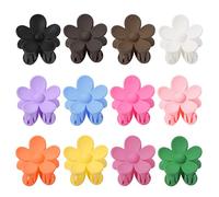 12 Pièces Dames Petite Fleur Pince à Cheveux Antidérapant Mignon Pince à Cheveux Petite Pince à Cheveux Accessoires de Cheveux pour Cheveux Minces Moyens Epais Peut être un Cadeau de Vacances