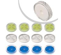12 pièces de 32 mm pour marque de degré à bulle spirituelle 32 x 7 mm 12 pièces de 32 mm adaptées pour le bureau pour un rayon interne usiné de précision à l'intérieur pour un minimum d'erreurs de
