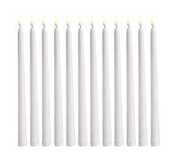 12 PièCes De Bougies Led à Fausse Flamme, Bougies DéCoratives Pour Halloween, NoëL, Anniversaires Et FêTes, Bougies à Piles, éClairage D'Ambiance