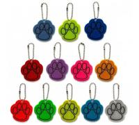 12 Pièces De Pendentifs Réfléchissants pour Griffes De Chien, Réflecteurs De Vélo Créatifs, Accessoires D'Avertissement De Nuit, Adaptés À L'Équitation Et À La Course en Plein Air.