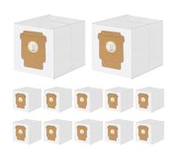 12 pièces de sacs à poussière pour iRobot Roomba Q0520, 104/105 Combo, Plus 405/504/505 Combo, Max 705/706 Vac Clean Base Station d'aspiration, série Combo Essential Robot aspirateur Sacs à poussière