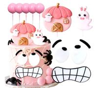 12 pièces decoration gâteau halloween fantômes little boo pour anniversaire enfants decorations fête