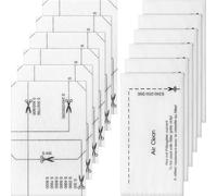 12 Pièces Détachées Compatible avec Aspirateur Miele Complete C1 C2 C3, Compact C1C2, Classic C1, Dynamic U1, S200-S899, S2000-S8999, 6 Filtres de Protection Moteur, 6 Filtres Dévacuation D'air