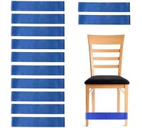 12 Pieces Elastic Band Elastic Bodybuilding Resistance Band Latex Exercise Equipment Rubber For Classroom Bodybuilding Pilates Yoga Chairs
