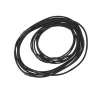 12 Pièces Élastiques, Anneaux Caoutchouc Antichoc Noirs | Remplacement Rapide et Entretien Facile, Tailles Longue et Courte, Adaptés aux Suspensions de Microphone, Bras Articulés,