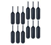 12 Pièces Encre Noire, Recharge Roller Protection Documents 2 Ml | Système Rechargeable Compact en Plastique, Masque les Textes sur Papier, pour Adresses de Retour, Colis et Bureau