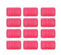 12 pièces/ensemble coiffure usage domestique bricolage magique grands rouleaux de cheveux auto-adhésifs style rouleau rouleau bigoudi outil de beauté Bigoudis Cheveux(63x44MM)