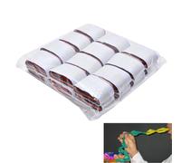 12 pièces/ensemble tours de magie bobines de bouche blanche multicolore banderoles en papier de bouche accessoire magique fournitures de magicien jouets 12pcs colorful
