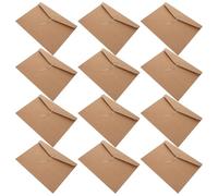 12 Pièces Enveloppes Kraft à Ficelle, Format A4, Papier | Surface Vierge, Ouverture Rapide et Refermable, Résistantes à Déchirure, pour Classement et Bureau