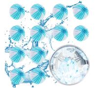 12 Pièces Épilateur pour Animaux de Compagnie Machine à Laver, Épilateur pour Animaux de Compagnie pour La lessive, Boule de Charpie Réutilisable pour Machine à Laver et Sèche-Linge
