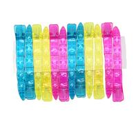 12 pièces épingle à cheveux bec de canard ABS coloré pince de fixation de cheveux épingle pour Salon de coiffure outil de coiffure professionnel poignée antidérapante conception à