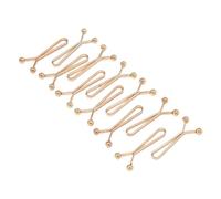 12 pièces épingle à foulard moderne broches hijab broche écharpes polyvalentes boucle bijoux pull châle clips écharpe fermoir de fixation accessoire de foulard à la mode