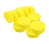 12 Pièces Éponge à Boucler les Cheveux C, Jaune | Mousse Douce, sans Chaleur ni Casse, pour Cheveux Longs et Épais, Usage Simple au Quotidien