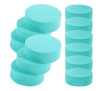 12 Pièces Éponge à Cheveux Bouclés C en Mousse, Bleue | Outil de Coiffure Réutilisable, Maintien des Boucles, pour Cheveux Longs et Épais, Usage Salon