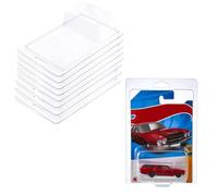 12 pièces Étuis de Protection pour Hot Wheels et Matchbox Blister Box Transparent pour mémoire d'affichage 18,5 x 12 x 5 cm