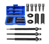12 Pièces Extracteur de Roulement Intérieur: 9-23 mm Arrache Roulement Ensemble D'outils De Retrait D'extracteur De Roulements pour Roulements Vélo Roulements