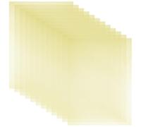 12 Pièces Feuille de Gel D’éclairage PVC, Flexible et Découpable | Filtres pour LED et Projecteurs, Usage Photo ou Scène, Feuilles Réutilisables pour Lumière Plus Chaude