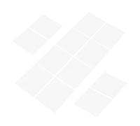 12 Pièces Feuille Diffuseur LED Blanche Pet Adhésive | Lot, Format 2x2 Pouces, Usage Intérieur, Découpe Facile, Lumière Plus Homogène