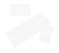 12 Pièces Feuille Diffuseur Lumière LED Blanche Pet 2x2 Pouces | Film de Diffusion pour Panneau Led, Usage Studio Photo et Bureau, Feuilles