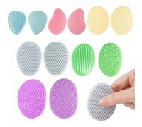 12 Pièces Fidget Pierre Sensorielle, Fidget Sensory Stones Anti Stress en Silicone, Pierre Préoccupation Colorées et Texturées Anti-Stress, Pierres de Textures Apaisantes pour Soulager Tensions