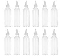 12 Pièces Flacon Souple de Lotion 100ml en Pet Pp à Embout Fin