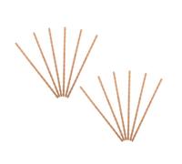 12 Pièces Garniture Décorative en Bois Brut à Perles, 1,4m
