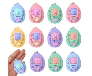 12 Pièces Jeu Pierre Feuille Papier Ciseaux,Porte-Clés Jouet