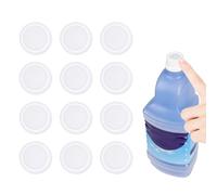 12 Pièces Joint en Silicone pour Bouteille, pour Swiffer Wet Jet Solution de Nettoyage pour Vadrouille Bricolage Réutilisable Bouteille Récipient de Recharge Étanche Ménage Nettoyage